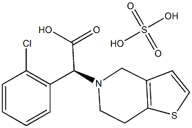 硫酸氢氯吡格雷杂质30 结构式