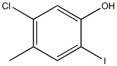 5-Chloro-2-iodo-4-methyl-phenol 结构式