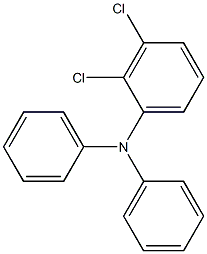 2,3-二氯-N,N-二苯基苯胺 结构式