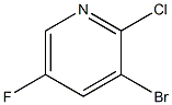 2-氯-3-溴-5-氟吡啶 结构式