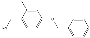 (4-Benzyloxy-2-methyl-phenyl)-methyl-amine 结构式