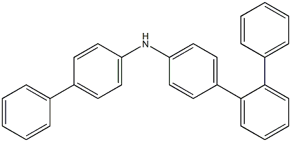 N-(4-邻三联苯基)-4-联苯胺 结构式