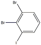 2,3-二溴碘苯 结构式