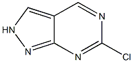 6-Chloro-2H-pyrazolo[3,4-d]pyrimidine 结构式