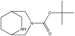 3,6-二氮杂双环[3.2.2]壬烷-3-羧酸叔丁酯 结构式