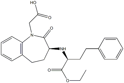 贝那普利-(S,R) 结构式