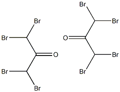 1,1,3,3-TETRABROMOACETONE 1,1,3,3-四溴丙酮 结构式