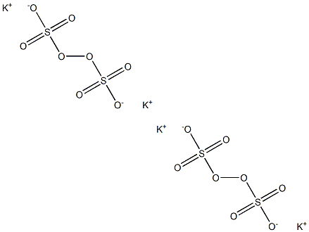 POTASSIUM PERSULFATE 过硫酸钾 结构式