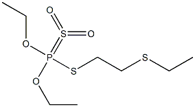 乙拌磷砜 结构式
