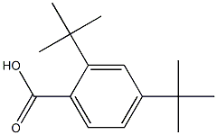 2.4二叔丁基苯酸 结构式