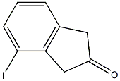 4-碘-2-茚满酮 结构式
