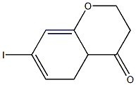 7-碘-4-二氢色原酮 结构式