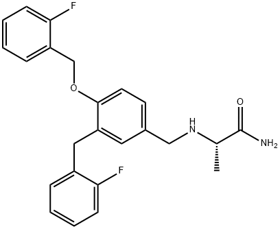沙芬酰胺杂质 结构式