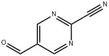 5-甲酰基嘧啶-2-腈 结构式