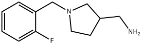 1-[1-(2-fluorobenzyl)-3-pyrrolidinyl]methanamine(SALTDATA: 1.95HCl 0.5H2O 0.06C3H7OH)