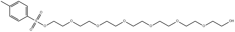 七乙二醇单对甲苯磺酸酯 结构式