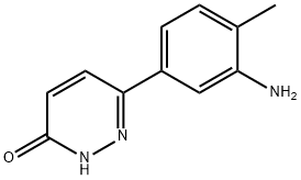 6-(3-氨基-4-甲基苯基)哒嗪-3-醇 结构式