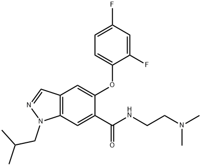 P38Α INHIBITOR 1 结构式