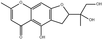 CNIDIMOL B 结构式