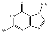 6H-Purin-6-one, 2,7-diamino-1,7-dihydro- 结构式