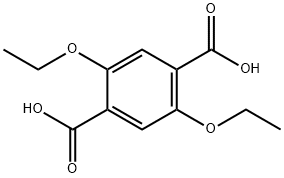 1,4-Benzenedicarboxylic acid, 2,5-diethoxy- 结构式