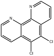 1,10-Phenanthroline, 5,6-dichloro- 结构式