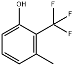 3-甲基-2-(三氟甲基)苯酚 结构式