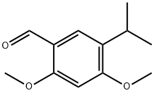 Benzaldehyde, 2,4-dimethoxy-5-(1-methylethyl)- 结构式