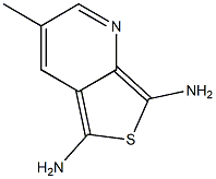 6-methyl-1,3-benzothiazole-2,4-diamine(SALTDATA: FREE) 结构式