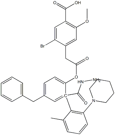 Teslexivir 结构式