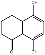 1(2H)-Naphthalenone, 3,4-dihydro-5,8-dihydroxy- 结构式