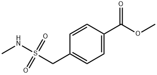 Methyl 4-[(methylsulfamoyl)methyl]benzoate 结构式