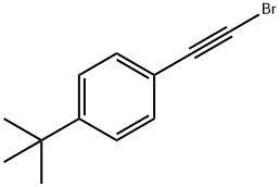 Benzene, 1-(2-bromoethynyl)-4-(1,1-dimethylethyl)- 结构式