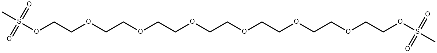 Ms-PEG8-Ms 结构式