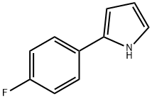 2-(4-氟苯基)吡咯 结构式