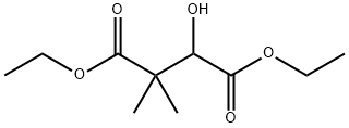 3-羟基-2,2-二甲基琥珀酸二乙酯 结构式