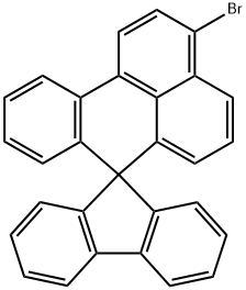 Spiro[7H-benz[de]anthracene-7,9'-[9H]fluorene], 3-bromo- 结构式