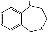 4,1-Benzothiazepine, 1,2,3,5-tetrahydro- 结构式