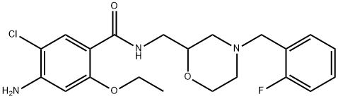 Mosapride Impurity K 结构式