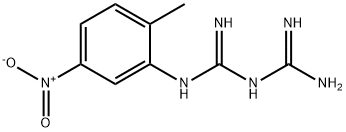 Imidodicarbonimidic diamide, N-(2-methyl-5-nitrophenyl)- 结构式