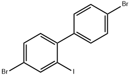 1,1'-Biphenyl, 4,4'-dibromo-2-iodo- 结构式