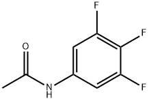 N-(3,4,5-三氟苯基)乙酰胺 结构式