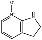 1H-Pyrrolo[2,3-b]pyridine,2,3-dihydro-,7-oxide(6CI) 结构式