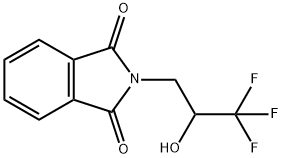 2-(3,3,3-trifluoro-2-hydroxypropyl)isoindole-1,3-dione 结构式