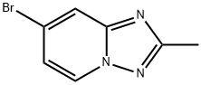 7-溴-2-甲基-[1,2,4]三唑并[1,5-A]吡啶 结构式