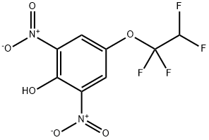 B-Tetrafluoroethoxy-2,4-dini 结构式