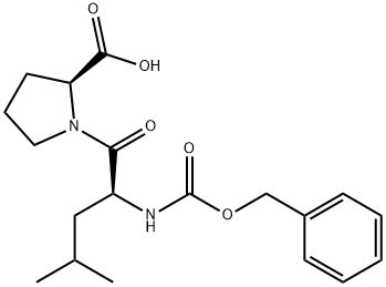 Z-LEU-PRO-OH ·CHA 结构式