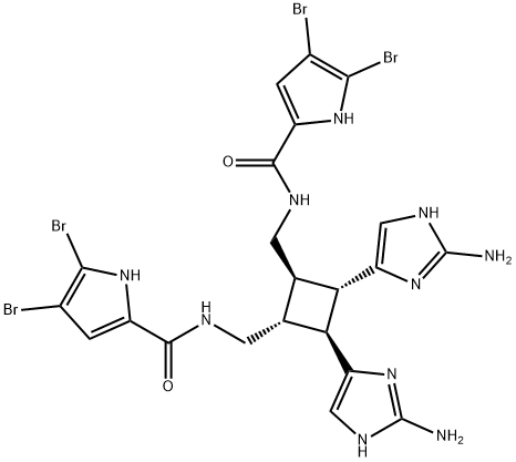 dibromosceptrin 结构式