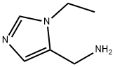 1H-Imidazole-5-methanamine, 1-ethyl- 结构式