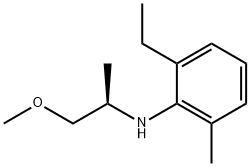 Benzenamine, 2-ethyl-N-[(1R)-2-methoxy-1-methylethyl]-6-methyl- 结构式